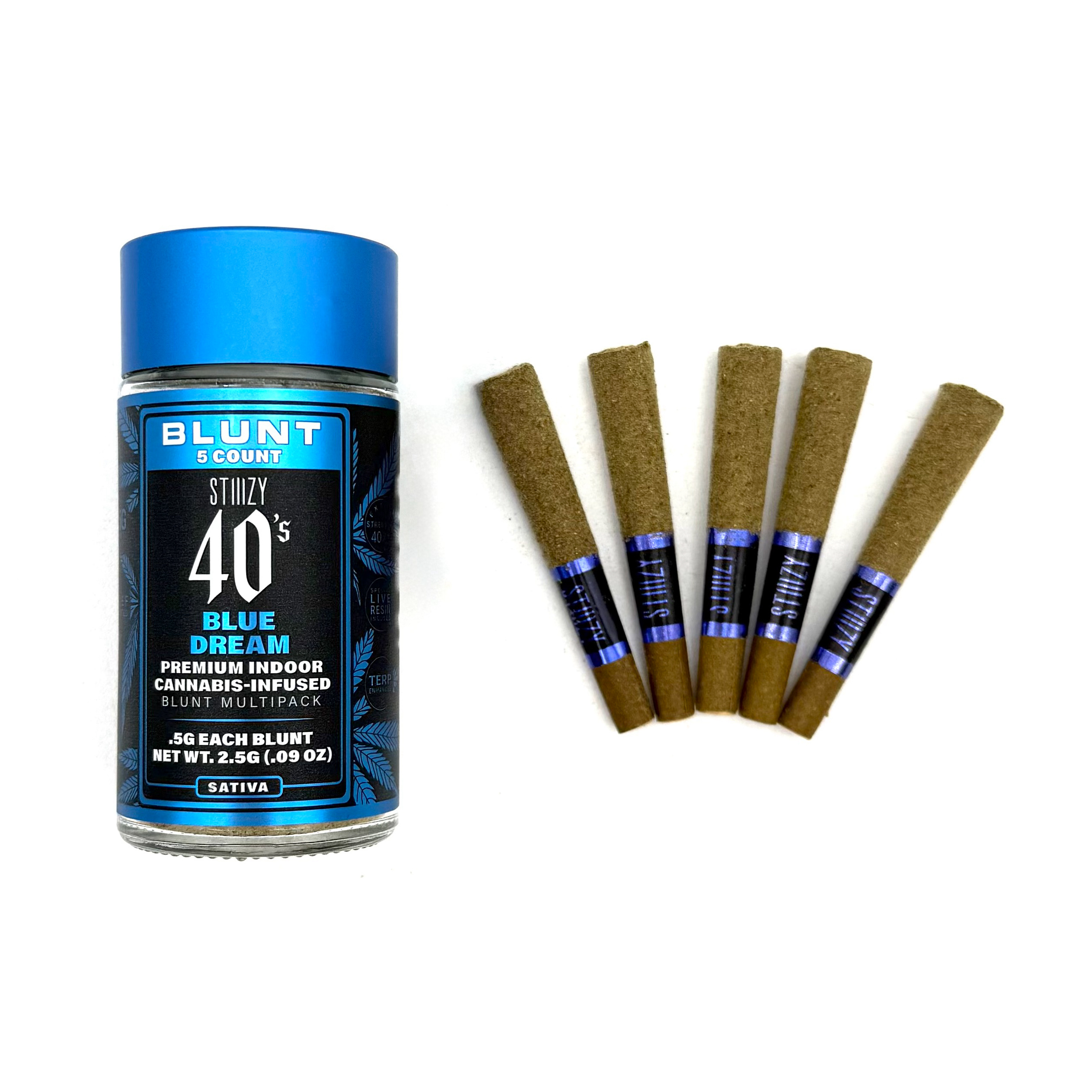 2.5g Stiiizy: Mini Blunt 5-Pack
